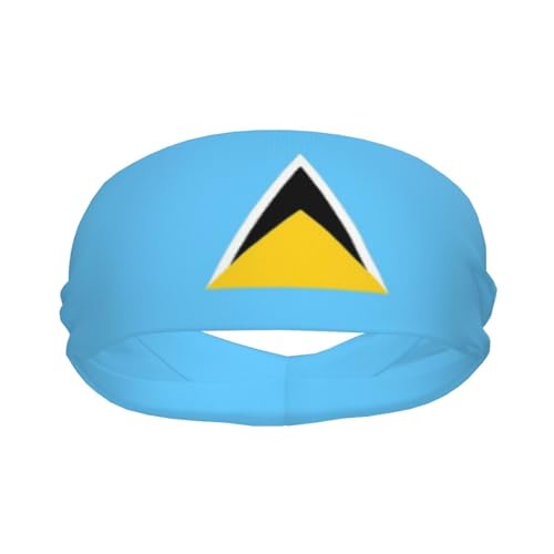 Image of Cute Flag Headbands Women Men Flag Sweatband Sports Headband for Running, Cycling, Yoga Gym, Working Out