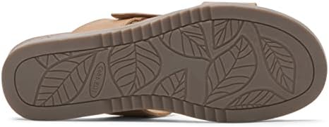 Cobb Hill Women's May W Slide Sandal, Honey Leather, 9 Wide | Image 1