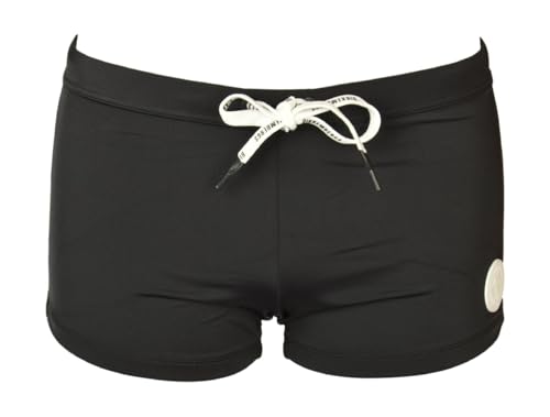 Boxer mare uomo BIKKEMBERGS elasticizzato piscina swimwear coulisse esterna articolo BKK25MTR01, Black, M