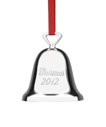 Reed & Barton Christmas 2012 Bell, Year Marked 2012, 3-Inch