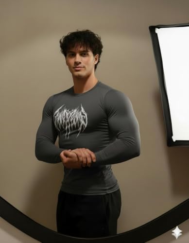 Image of Men's Cotton Oversized Fit Oversized Baggy Fit Drop Shoulder Cool and Stylish