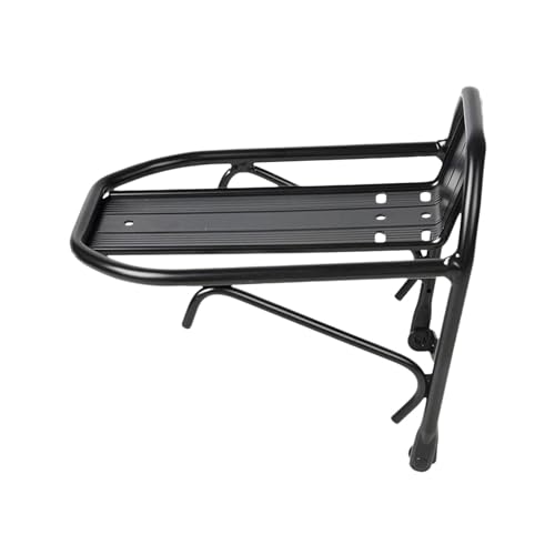 自転車フロントフォークラック 自転車フロントキャリアラック アウトドアショッピングサイクリング用