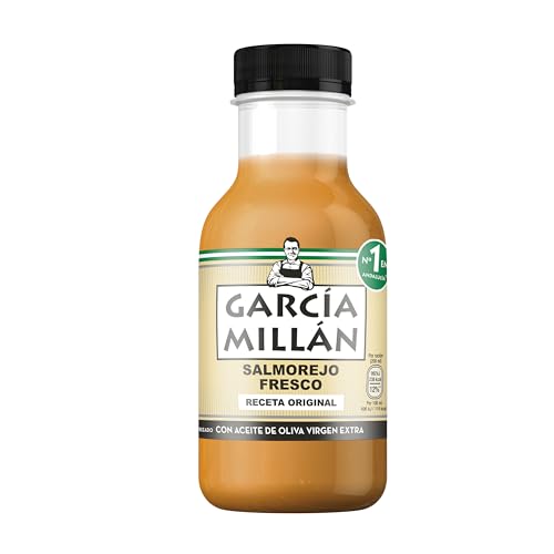 GARCÍA MILLÁN - Salmorejo Fresco, Receta Original, Con Gluten, 330ML