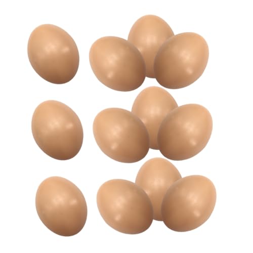 GOOHOCHY 12pcs Paintable Blank Easter Eggs Simulation Eggs for Easter Party Decoration for Crafts Unique Home Decor and Festive Celebrations