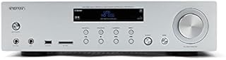 Aiwa AMU-120BT SL (UK Version) 120W RMS AV receivers and amplifiers, Bluetooth v5.0 Receiver in Silver
