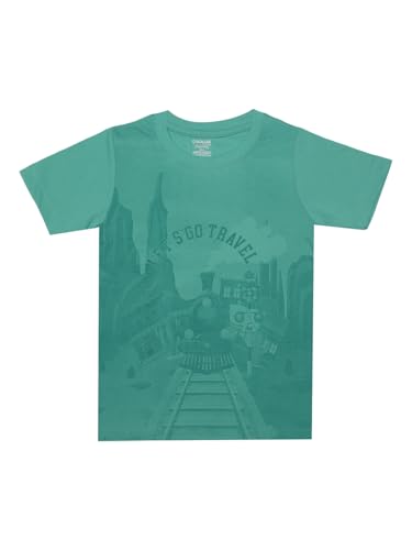 Image of Dollar Champion Cotton Regular Fit T-Shirts for Boys -Actual Color May Vary