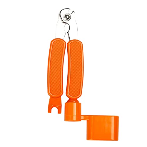 FAVOMOTO Guitar String Winder Peg Remover Multi-functional Guitar Tool String Winder Cutter Winding Bit Bass Mandolin