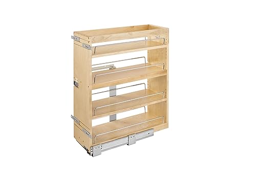 Rev-A-Shelf Wood Base Cabinet Pullout Organizer w/Soft-Close