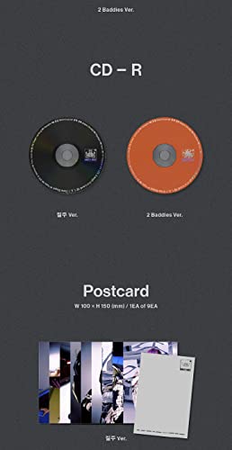 Álbum fotográfico NCT 127 'Baddies' 4.o álbum, versión photobook con cubierta 2, incluye CD + póster plegable + folleto + postal + pegamento + tarjeta fotográfica, sellado y con seguimiento miniatura 5
