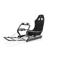 azracing INSPIRE Foldable Sim Racing Cockpit with Foldable Seat, Space Saving Design, Compatible with Logitech, Thrustmaster, Fanatec, Simagic, Moza Wheel Bases