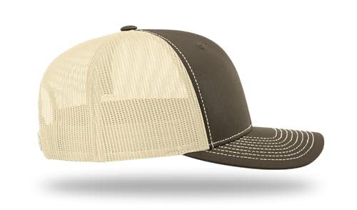 Image of Richardson 112 Trucker Hat - Premium Blank Baseball Cap, Adjustable Snapback Hat - Structured Six Panel Richardson Blank Hats