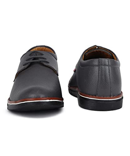 Image of Zixer Synthetic Leather Ankle Formal Shoes Men || Office Shoes for Men Stylish || Chukka Boots Men Long Shoes for Men Long Boots