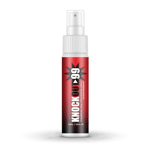 KNOCKOUT99 Quick and Effective MouthGuard Cleansing and Freshening Spray for