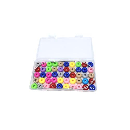 Image of Colored bead Charm for Bogg Bag accessories, Handmade Decoration accessories for Simply Southern Tote, Cute Decorative for Beach Bag Bogg(50pcs)