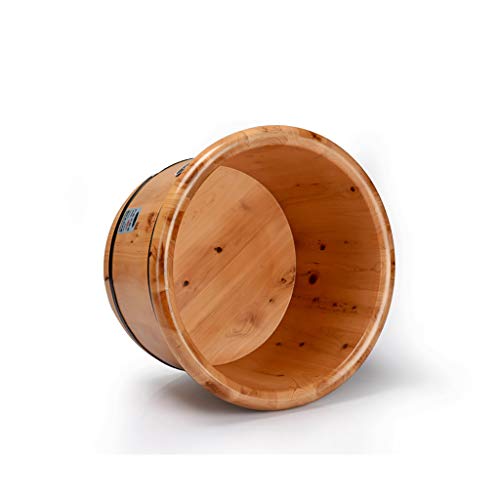 Katzowen Baño de Pies de Madera 26cm Spa para Pedicure miniatura 4