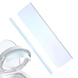 Urinabweiser für Toilettensitz, verhindert Verschütten, 25,4 cm, WC-Spritzschutz, Urin-Deflektor, für Badezimmer, Wohnung, Miethaus, öffentliche Toilette, Männer, Familie, Erwachsene, ältere Menschen