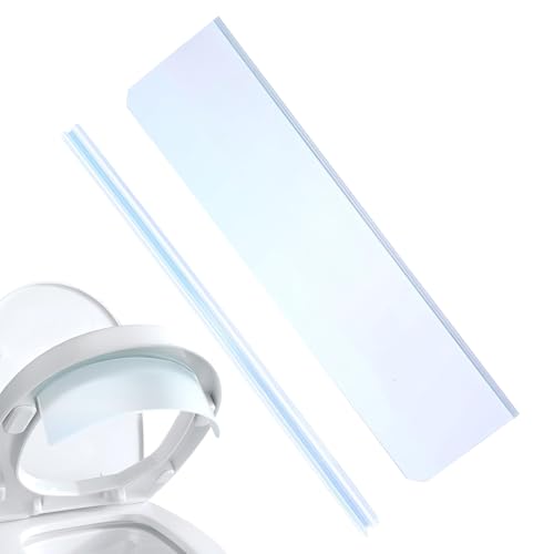 Protection Anti-pipi Pour Siège De Toilette - Bouclier Contre Les Éclaboussures D'urine De 25 Cm, Bloqueur D'espace Réglable Universel, Protection Anti-éclaboussures Hygiénique Flexible,