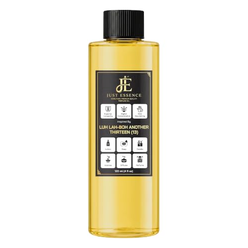 Just Essence Luh Lah-BOH Another Thirteen (13) Fregrance Perfume Oil | Premium Quality Concentrated Fragrance | Pure Perfume & Cologne Oil for Personal Body Use | 4 Fl Oz