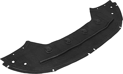 Image of HECASA Engine Splash Shield Cover Compatible with 2016-2020 Kia Optima Replacement for 29110D5500 KI1228168 Black PET Front Under Radiator