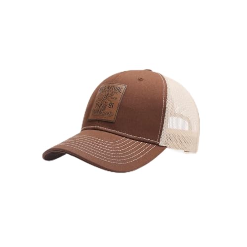 Gorra de camionero con icono de ciervo unisex en malla transpirable para las cuatro estaciones