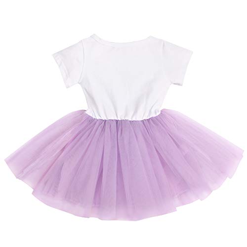 FYMNSI - Vestito da principessa, a maniche corte