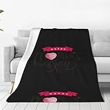 Salelf Happy Mother's Day (8) for Super Soft Flannel Fleece Throw Blanket, Plush Lightweight for Bed Couch, Multiple Sizes