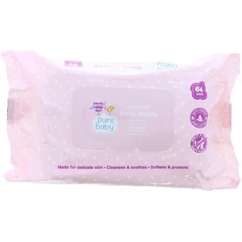 320x Lightly Scented Baby Wipes for Gentle Skin Cover