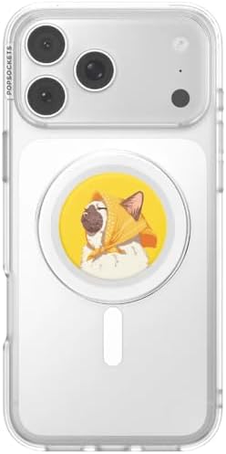 PopSockets Phone Grip for MagSafe, Magnetic Holder- Oma Cat image 5