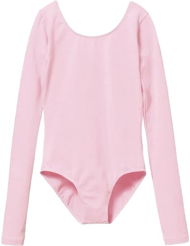 Image of MdnMd Girls Toddler Ballet Leotard with Skirted Short Sleeve Dance Gymnastic Ballerina Ballet Outfit Dress