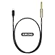 J&D USB C auf 6,35 mm 1/4 Zoll TS Gitarren-Audio-Kabel, Audioaufzeichnung, Bass, E-Piano Mikrofonkabel, Kompatibel mit iPhone 15/16 Serie, 1 M
