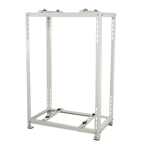 LMMIAOZ Central Air Conditioning Condenser Bracket,mini Split Stand Ground Mounting Bracket,compressors & Hvac Systems Galvanized Steel Universal Ac Stand, Heavy Duty Anti-vibra