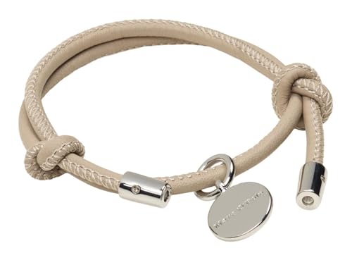 Brazalete Vreni de Marc O'Polo en color Chalky Mauve marrón topo de piel