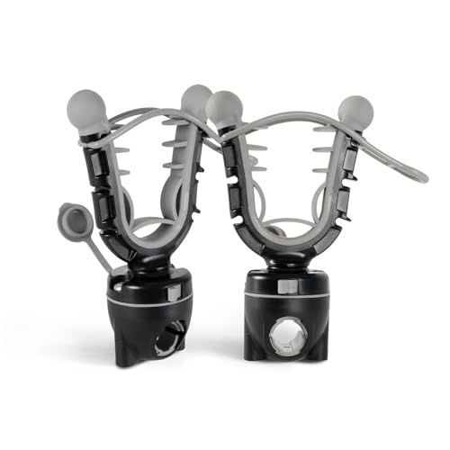 HITORHIKE ATV Gun Rack 3 Adjustable Levels Clamp-on Gun Mount Holder 3 for ATV/UTV/Boat/Bicycle/Motorcycle/Golf Cart Holds Bows/Axes/Shovels/Rifles