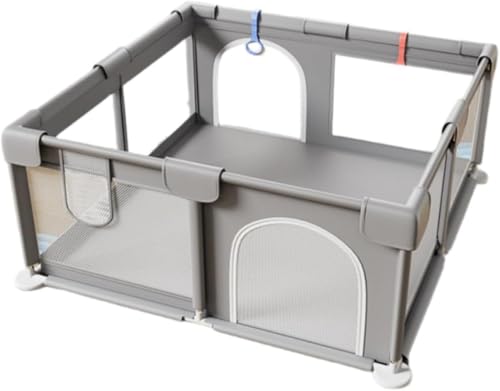 折りたたみ式の大型ベビーサークル。メッシュドア付き。お子様の保育スペースに最適です。コーナーにも簡単に設置できます。持ち運びやすく、滑り止め加工が施されており、設置も簡単です。洗濯可能です。コンパクトで滑り止め加工が施されており、軽量で設置も簡単です。屋内