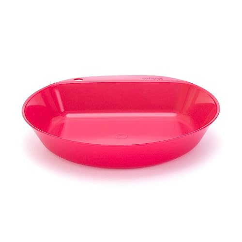 WILDO Camper Plate Deep Green - tiefer Teller raspberry