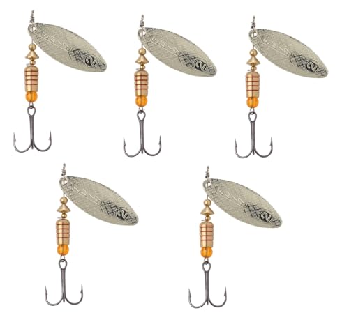 Cuillères rotatives Arapaima Beitia n° 1 pour éviter les décroches de truites