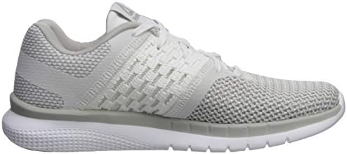 Reebok Women's Print Prime Runner Sneaker, White/Steel, 8 M US | Image 5