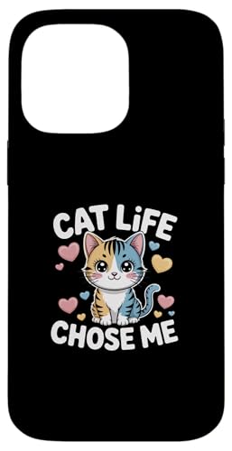 Cat Life Chose Me �X�}�z�P�[�X iPhone 14 Pro Max �p
