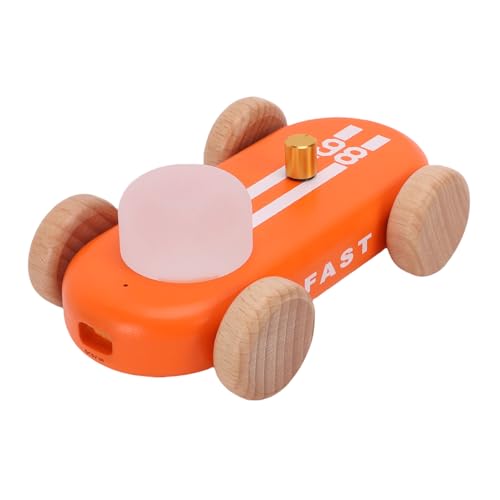 Lámpara de noche portátil de madera con diseño de kart miniatura 2