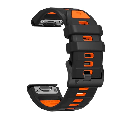 MOQIAN 26 MM for QuickFit �o���h Fenix 8 51mm / Garmin Fenix 7X Pro Solar/Garmin Instinct 2X Garmin Fenix 7X/Fenix 6X GPS/6X Pro/6X
