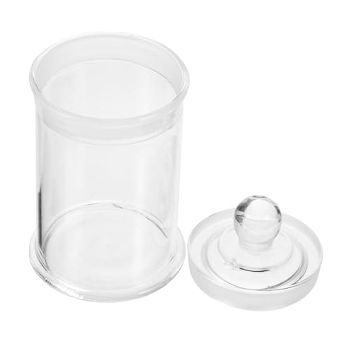 OSOLADY Specimen Bottle Reagent Sample Vial Bottle with Lid Sample Storage Container Chemistry Bottle Sample Display Bottle Sample Bottle Display Bottles Matches Container Glass