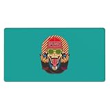 マウスパッド ゴリラ チンパンジー 猿 さる 大型 ゲーミング 特大 おおきい ゴム底 光学式 マウス対応 滑り止め 耐久性 良い おしゃれ かわいい 防水 適度な表面摩擦 40cm X 75cm b9nf60