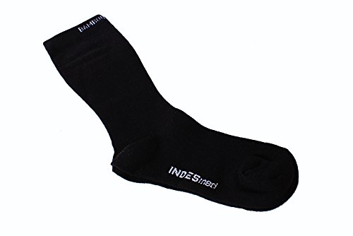 Chaussettes de compression en bambou INDESmed L 44-47 noir de contention