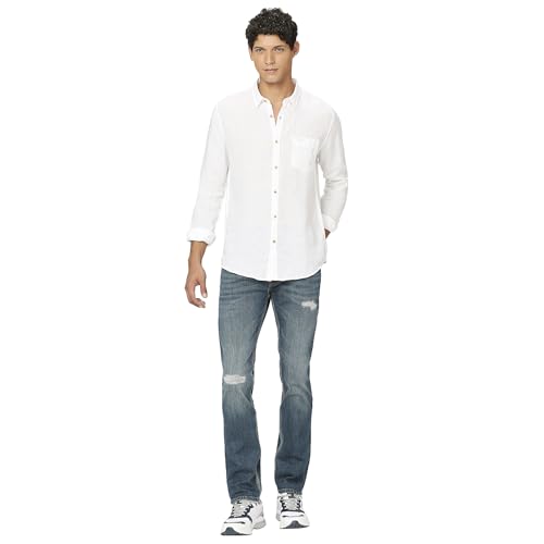 Image of Pepe Jeans Mens Linen Regular Fit Shirt
