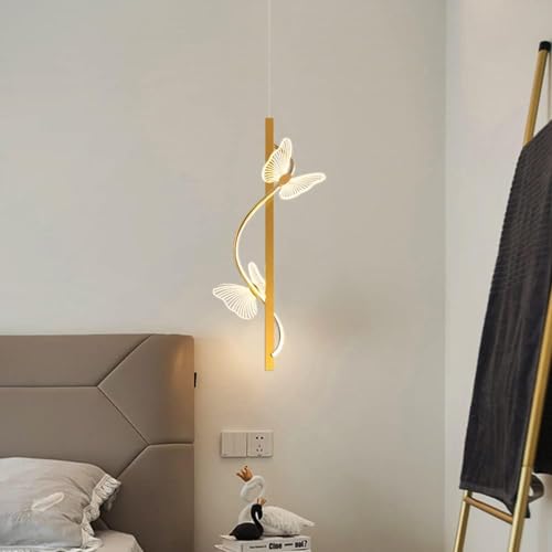 Lustres de plafond réglables avec technologie LED papillon à intensité variable