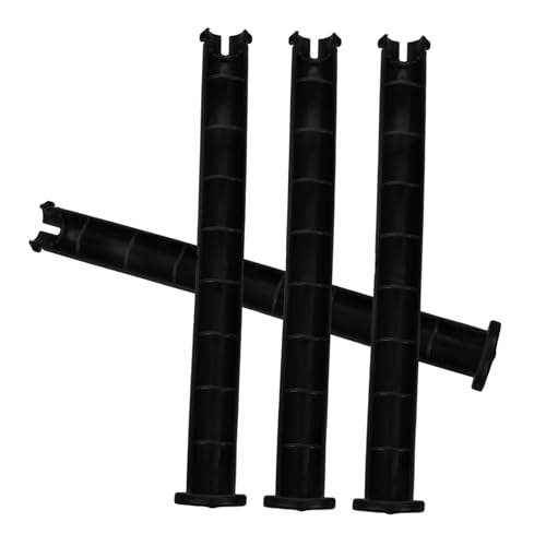 Uonlytech 4 piezas Accesorios de Tapa para Cubo Basura Plástico Cierres Seguros para Tapa Pasadores Compatibles con Cubos Diseño Práctico y Resistente para Uso Exterior