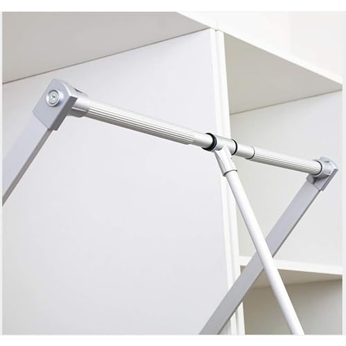 Tringle de placard rétractable robuste et extensible pour aménagement de dressing - 4