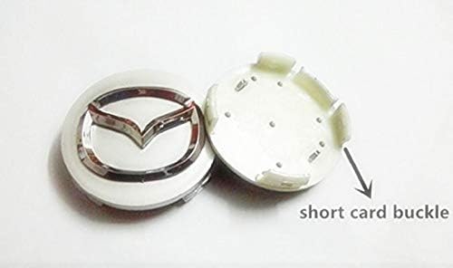 Miniatura 4 de TSD 4 tapas de cubo central de rueda de 2.205 in para Mazda