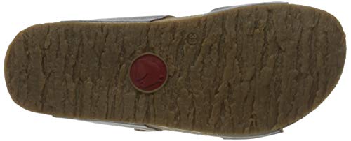 Image of HAFLINGER Andrea Elegant Leather Sandals with Rubber Sole and Cork Latex Footbed Unisex