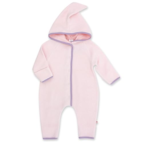 Image of Zutano Cozie Fleece Baby One-Piece Elf Romper with Hood